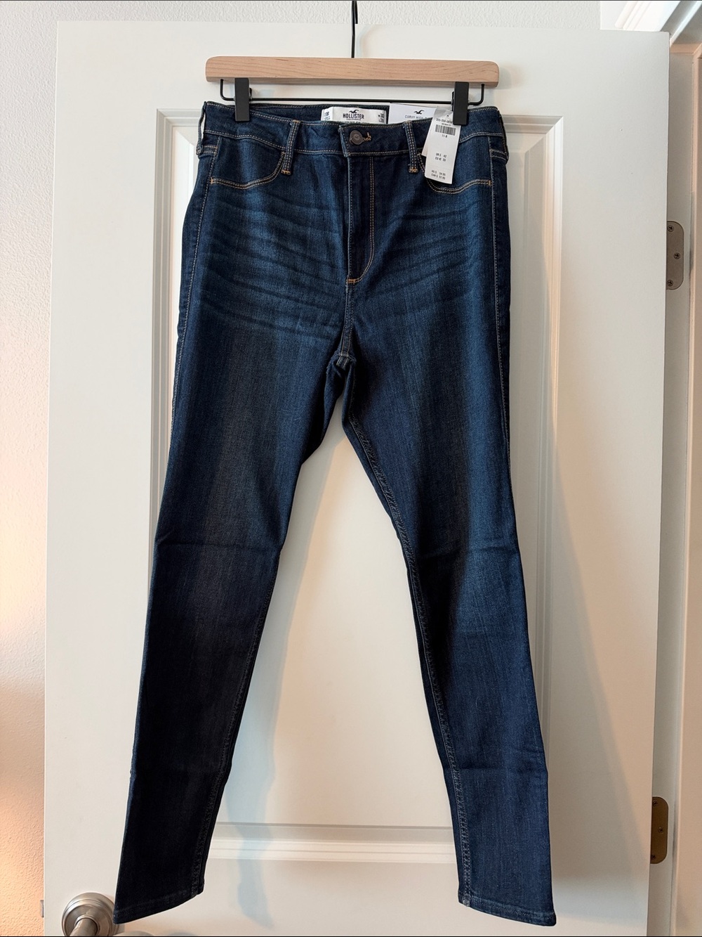 Hollister Dark Indigo Skinny Jeans